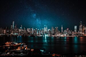 light pollution gradient