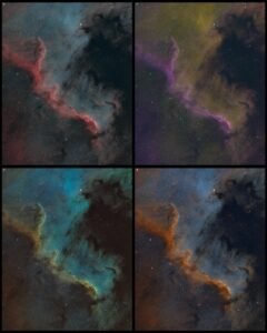 Astrophotography Colours